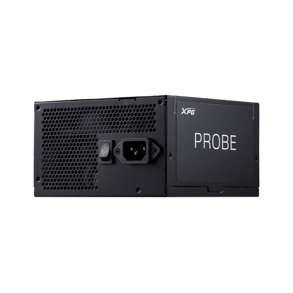 XPG PROBE, Negro, 80+, Bronce, No Modular, 600W, ATX24x1, EPS 8x2, PCIE 6+2x2, SATAx7, 3 Años Garantía